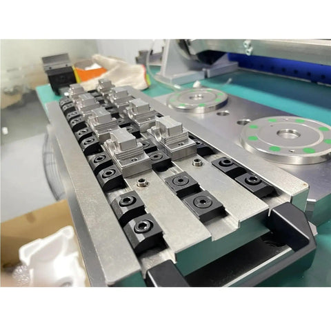 Heavy Duty Mini Tiger Pliers Seagull Clamp Fixture Set For CNC Machining Center Multi Station Workholding With M6 M8 M10 M12 Threads on metallic base