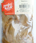 Packaged feathers for Mallard Flank Wood Duck Color Fly Tying Hook, Spear Point J Hook, High Carbon Steel For Durable