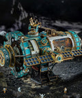 Interstellar Space Station 3D Wooden Puzzle Kit With Lights And Music, 511-Piece DIY model on stand