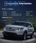 Beefed Up Wheel Bearing Hub Assembly 512460 For Ford Explorer And Police Interceptor Utility shown with compatibility info.