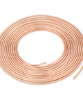 Copper-coated brake line tubing coil for automotive use