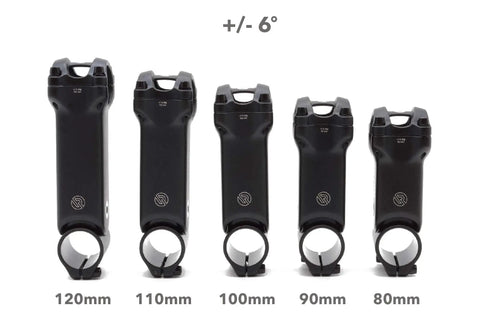 Shock Absorbing Bike Stem That Cuts Up To Seventy Percent Of Bumps And Vibrations For A Super Smooth Ride On Road Gravel Ebikes And Hybrid Bicycles Reduces Hand Fatigue And Boosts Control And Comfort 120mm, 110mm, 100mm, 90mm, and 80mm