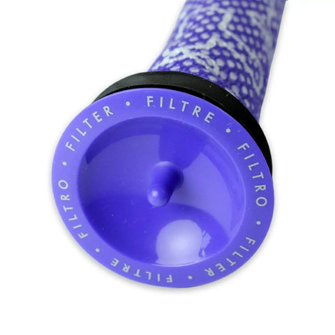 Close-up of a Replacement Pre Motor Filter Kit For Dyson V6 V7 V8 And DC59 DC58 DC61 DC62 Cordless Vacuums 8 Plus 1 Pack filter.
