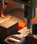 Built Tough Adjustable Clutch Fork Alignment Sleeve Socket Wrench on a workbench with tools, showcasing smooth operation feature.
