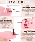 Clothing Hemming Tool That Feels Like A Pro Handheld Stitch Gun Quick Fixer For Pants Skirts Dresses And Sleeves No Sew Needed Tagging Gun Style close-up