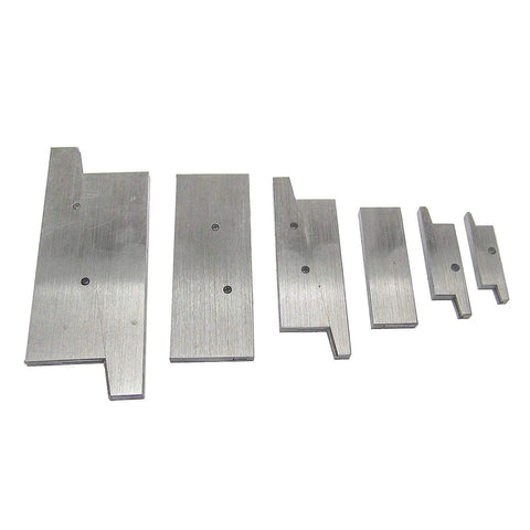 Six Piece Steel Parallel Set From 3/8 Inch To 2-1/4 Inch, Hardened To.0002 Inch, Precision Ground Tool Steel With Plastic Case, Pro Grade Parallels For Machining And Accurate Spacing.