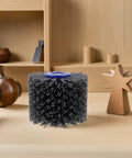 Super Cool SEWOART Abrasive Drawing Wheel Crafted With Nylon Fiber And Carborundum for wood repair, black brush tool for buffing.