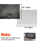Halero black suede headliner fabric with foam backing, 60 x 98 in, DIY automotive car roof interior replacement