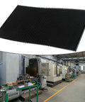 Flexible CNC Milling Machine Bellows Cover Guard Cloth Accordion Shield 200mm covering industrial machining area