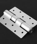 E Type Concealed Door Hinge With Hydraulic Automatic Closing And Damping Aluminum Construction Adjustable Speed Silent Operation Ideal For Interior Doors And Cabinets Rust Resistant Heavy Duty Door Closer Hinge