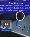 Two Size Screw Kit For Battery Tray Of Holosun Optics Includes Installation Tools Ten Point Nine Grade Carbon Steel With Blue Threadlocker