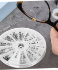 Portable Eyeglass Repair Kit With Mini Screwdriver And Compact Storage Box For Quick Fixes Of Glasses Sunglasses And Watches On The Go Easy To Use Highly Organized Grab And Go Travel Repair Kit showing components and screwdriver
