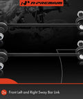 Front Sway Bar Link Set for Hyundai Elantra 2007 2012 and Kia Forte Forte Koup Forte5 Rondo Magentis Optima 2006 2011 2 Pack Replacement Stabilizer Bar Links for a Tighter Smoother Ride and Confident Handling