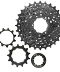 7 Speed Bicycle Cassette 11-28T fits mountain bike road bike folding bike and commuter ride delivers crisp shifting with high strength steel.