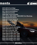Fitment chart displaying vehicle models compatible with Heavy Duty 30 Piece Fender Liner Retainers And Splash Shield Fasteners Clip Kit.