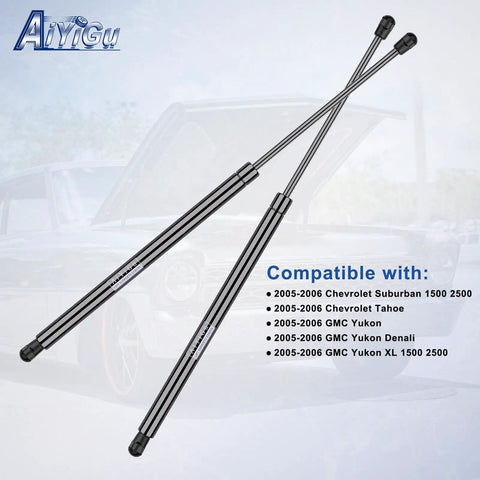 Beefed Up Rear Hatch Shocks And Lift Gate Gas Springs For 2005 To 2006 Chevrolet Tahoe Suburban 1500 2500 And GMC Yukon