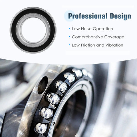 Premium Built Tough Front And Rear Wheel Bearing Assembly For Polaris Sportsman Ranger ACE ATV UTV 2004 To 2022 showcasing sealed bearing design.