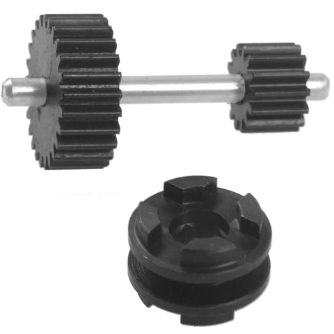Built Tough Steel Gearbox Kit For Dual Speed Transmission Swap Compatible With WPL B1 B14 B24 B16 B36 C14 C24 1/16 Scale Rc Car steel gear set.