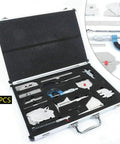 13 Piece Welding Gauge Tool Kit With Carry Case Includes 0 To 150mm Ruler Fillet Welding Gauge Micrometer And Inspection Mirror