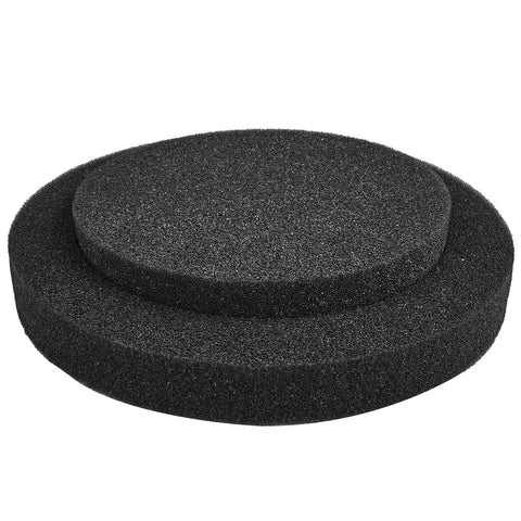 Top Shelf 6.5 Inch Speaker Foam Rings For Car Doors - black acoustic baffle spacer set for tight bass seal and soundproofing.