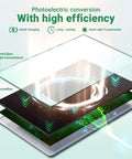All Day Power Solar Panel Charger For Ring Stick Up Cam Plus Pro And Spotlight Cam Battery Series 6W layers diagram