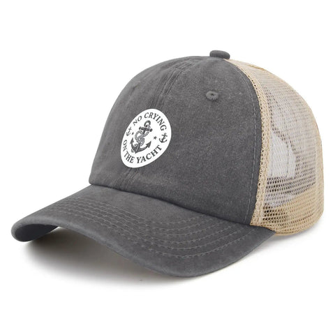 Casual Dope Hats For Men - Everyday Cotton Baseball Caps And Golf Trucker Style Hats, Adjustable Fit, Two-tone Mesh Back