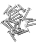 20 Piece M8x35 Hex Socket Head Cap Screws Set For Cat Tree Replacement And Furniture Connectors, fully threaded bolts
