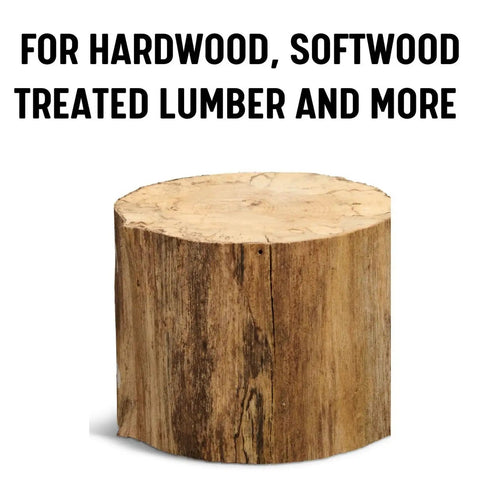 Wood stump for Thirteen Sixteenths Inch Long Wood Auger Drill Bit For Deep Clean Holes In Soft And Hard Wood Self Feeding Screw Tip