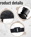 Leaf Blower Shoulder Bag Replacement Compatible With Black And Decker BV3600 BV3800 BV5600 BV6000 LH4500 details close-up