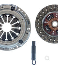 Bulletproof Clutch Kit for 2002 to 2009 Honda CRV and Element L4 2.4L Motor components including a pressure plate and clutch disc.