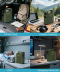 Portable Power Station 500Wh Lifepo4 Solar Generator With 500W Pure Sine Wave AC Outlet And 60W USB C PD Quick Charge For Camping Rv And Home Blackouts in RV, outdoor, medical, and home use settings.