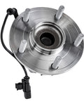2 Pack Rear Wheel Bearing Hubs Assembly For Dodge Grand Caravan 2012-2020 Chrysler Town And Country 2012-2016 Ram C/V 2012-2015 And VW Routan 2012-2014 Replacement Wheel Hub Bearings showing 5-bolt pattern and ABS sensor cable