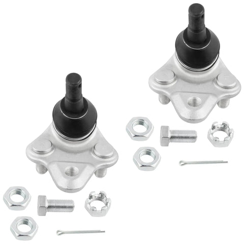 Toyota Corolla Suspension Upgrade Kit With Front And Rear Stabilizer Sway Bar Links Inner And Outer Tie Rod Ends And Lower Ball Joints For 1996 1997 1998 1999 2000 2001 2002 Pack Of 10, two ball joints with hardware