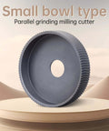 Small bowl type milling cutter from Multi Purpose Wood Carving Disc Kit For Angle Grinder With 4.5 Inch Milling Cutters And 5/8 Inch Arbor