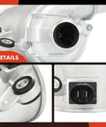Top Shelf Heavy Duty Engine Electric Water Pump Straight Shot Replacement For Ford Fusion CMAX Mkz 2.0L Full Hybrid close-up details