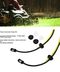 Heavy Duty Fuel Tank Grommet Hose Kit With Integrated Filter Assembly For Honda GX31 GX35 GX22 GX25 Series Engines Perfect Fit Replacement 17504 ZM3 003 17672 Z0H 003 Keeps Your Ride Crisp And Running Smooth Like A Boss. fuel hose kit with grommets and filters