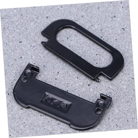 4 Pack Slick Flush Pull Handles For Sliding Doors Cabinets And Drawers With Hidden Latch, Recessed Ring Hardware in black