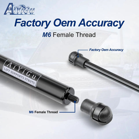 PM3315 Rear Hatch Shocks Struts Lift Gate Gas Springs For 2015 2019 Honda Fit with M6 Female Thread and OEM accuracy