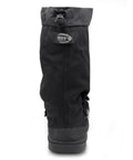 Back view of Straight Up Waterproof All Season Overshoes For Gnarly Conditions with wide gusset opening for easy slip-on.