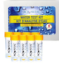 Get an A-Okay read on your well or tap water with this legit 8 pack water testing kit, showing test tubes for E. Coli detection.