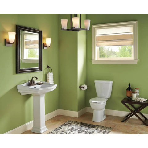 Pivoting Toilet Paper Holder In Venetian Bronze, Wall Mount Bath Accessory, Space Saving Design With SpotShield Finish Linden