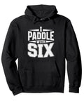 Open Ocean Outrigger Paddler Hoodie For OC6 Crew Six Races Pullover Sweatshirt Built For Dawn Patrol Training Ocean Miles Six Paddler Team Vibes Surf Line Ready Black