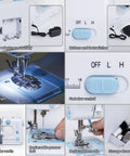 Beginner Sewing Machine Kit With Extension Table And 12 Built In Stitches Included Needles And Thread Set Totally Easy Starter Kit