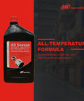 All Season Select Synthetic Lubricant For Reciprocating Compressors All Temperature Blend 1L Bottle Extends Life