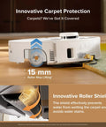 Qrevo Curv 2 Flow Robot Vacuum And Mop with SpiraFlow Real Time Self Cleaning Mop, advanced carpet protection feature.
