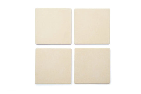 Set Of Four Cordierite Pizza Stone Tiles For Oven And Grill Build Your Own Personal Pies With Four Individual Stones For Crispy Crusts
