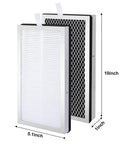 4 Pack Model 15 Air Purifier Replacement Filters For MA Series S1 W1 H13 True HEPA With Activated Carbon And Pre Filter 3 In 1