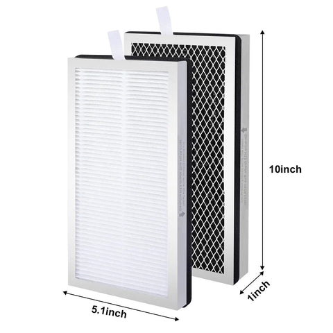 4 Pack Model 15 Air Purifier Replacement Filters For MA Series S1 W1 H13 True HEPA With Activated Carbon And Pre Filter 3 In 1