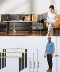 Kickstart Your Home Layout With These Knockout Adjustable Table Legs, Heavy Duty Steel Breakfast Bar Supports, Rust Proof Finish, Slides From Twenty Eight To Forty Three Inches, No Sweat Assembly That Actually Holds Up in living room setup.