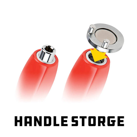 Magnetic Oil Drain Plug Remover Tool With Flexible Shaft For Easy Reach And Quick Clean Removal Hex Bit Magnet Adapter Holds And Removes Plugs No Spills Red 942072